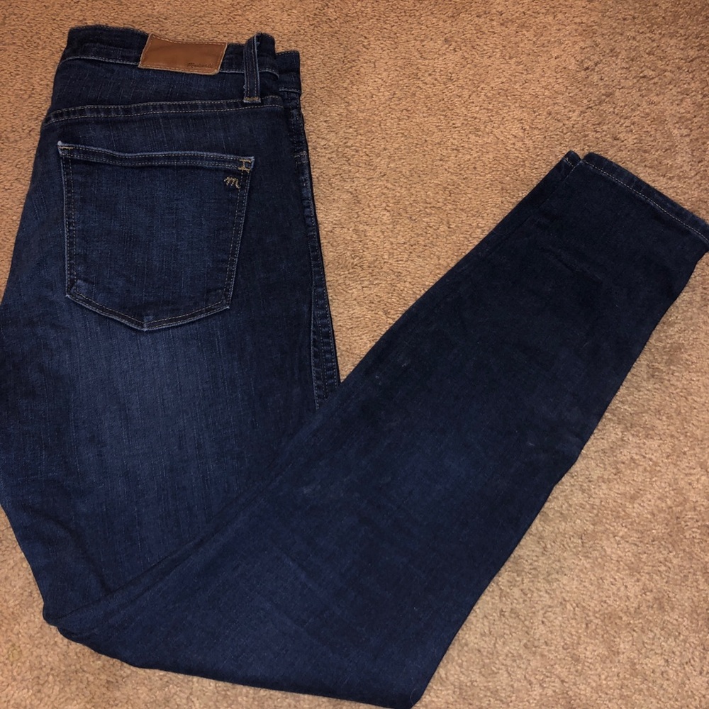 LIKE NEW Madewell Jeans 10” High Rise Skinny